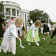 Children at the White House Easter Egg Roll in 2006 during President George W. Bush’s administration (Mark Wilson/Getty Images)